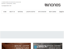 Tablet Screenshot of inones.com